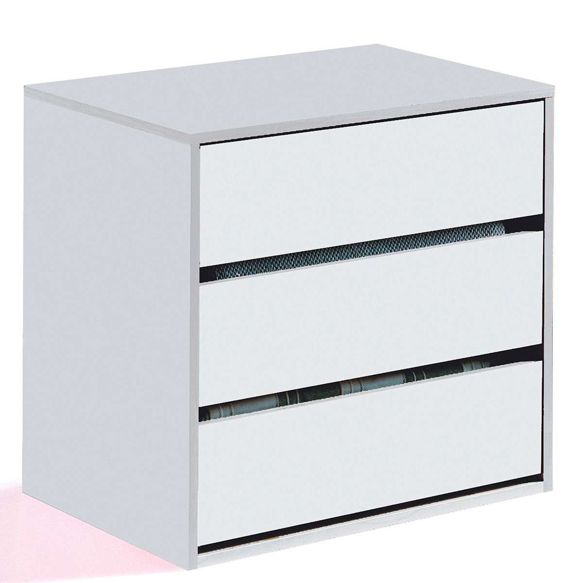 Cajonera 3 cajones blanca Rapimueble