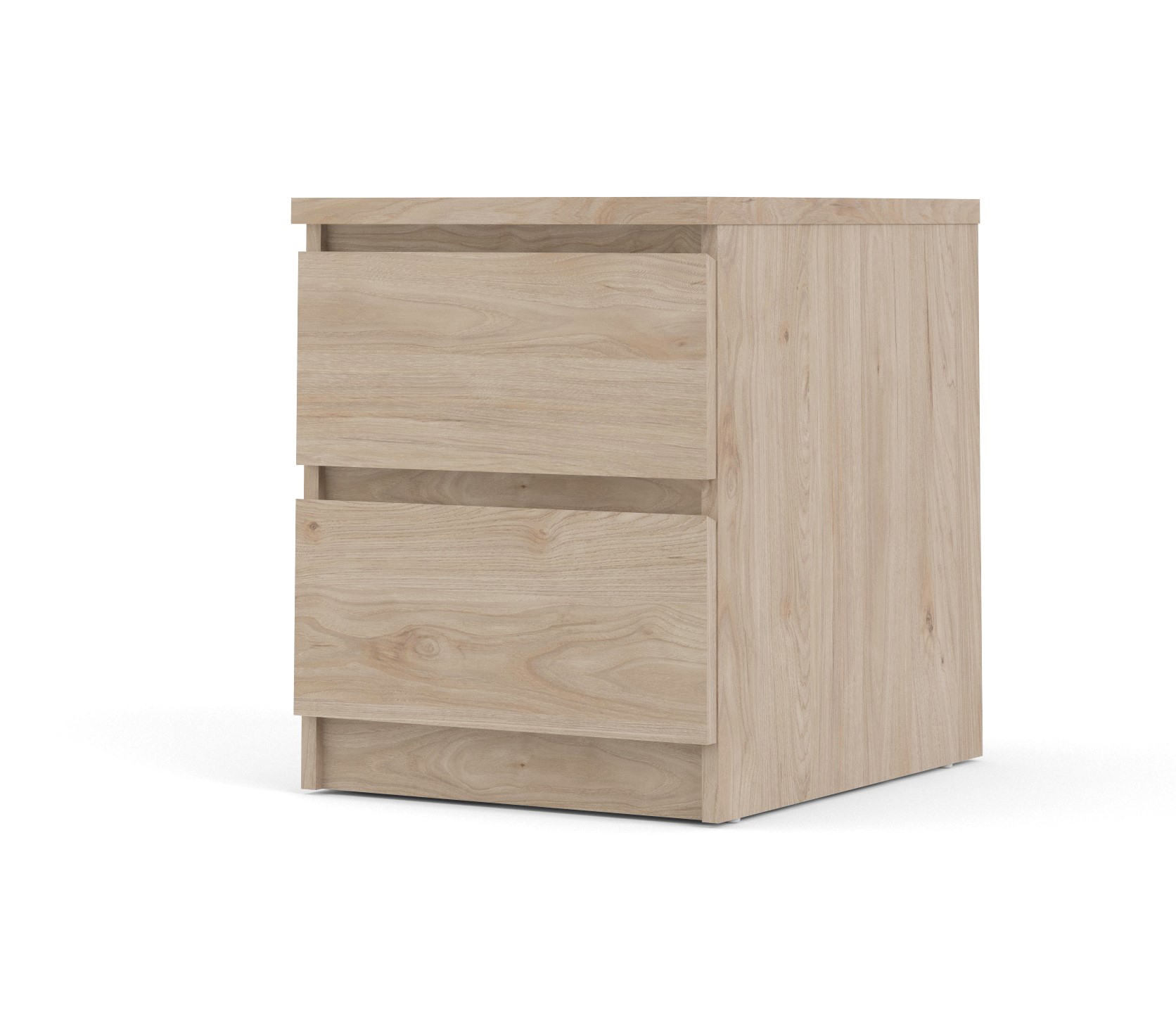 Mesita 2 cajones en roble Rapimueble