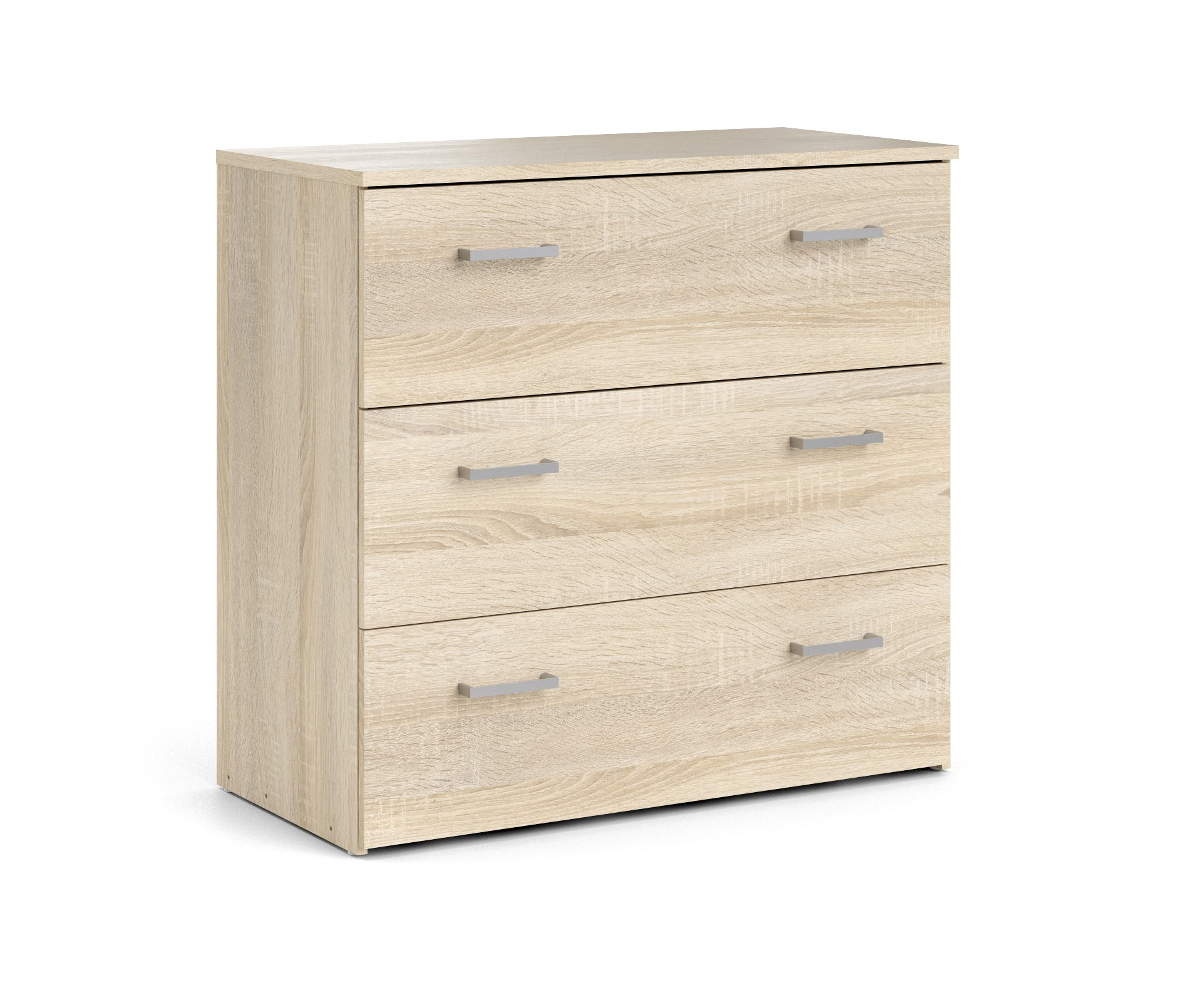 Cómoda 3 cajones en roble Rapimueble