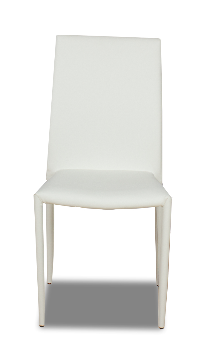 Silla pvc blanca Rapimueble