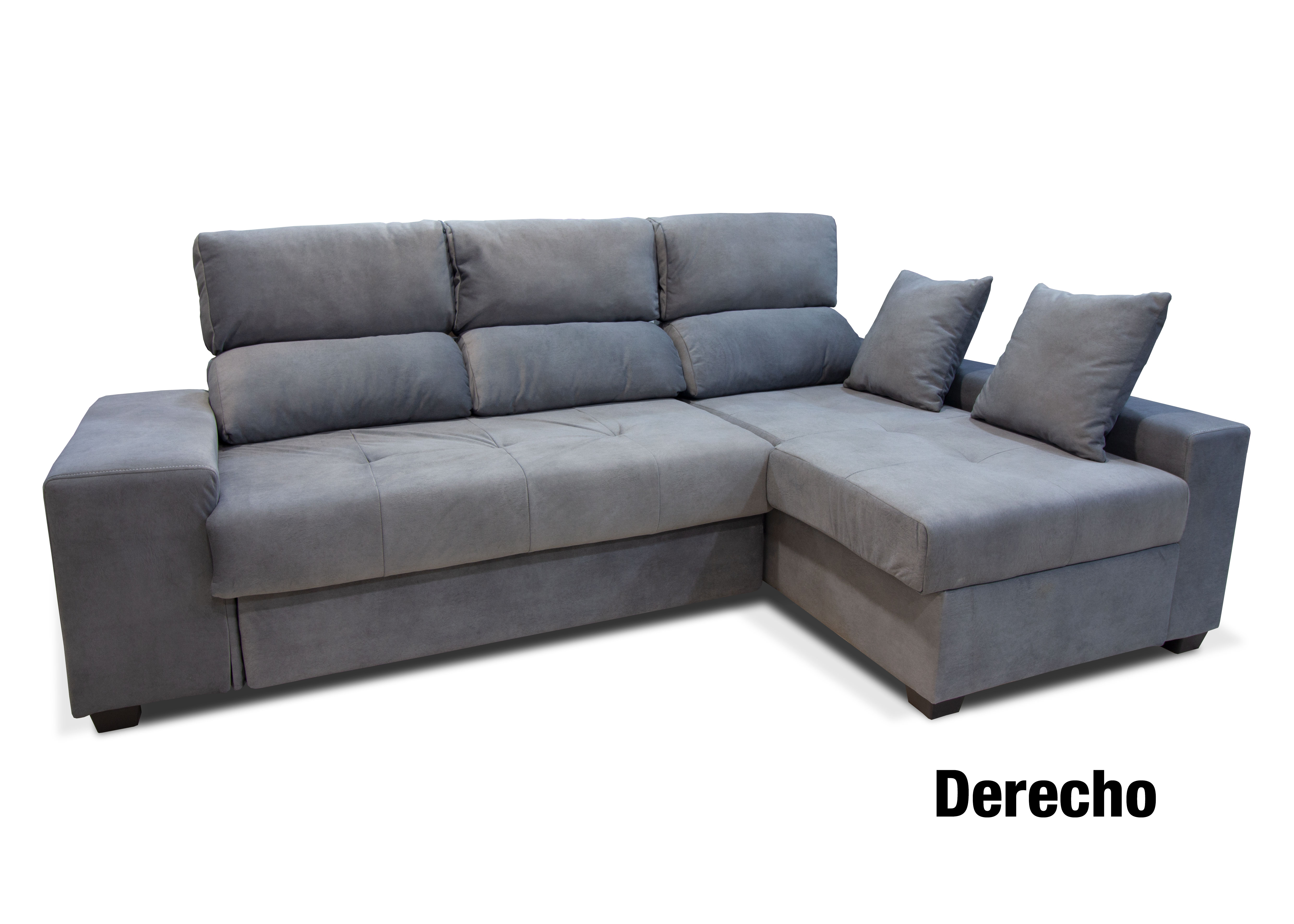 Sofá 3 plazas con chaiselongue más cama Rapimueble