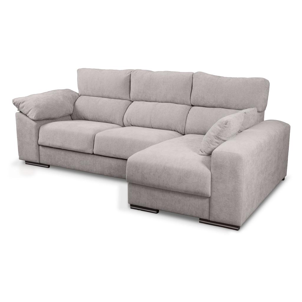 chaiselongue revsersible arcon beige asientos deslizantes reclinable