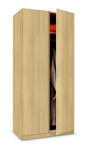 armario dormitorios juveniles muebles baratos roble puerta abatible