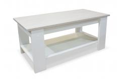 roble mesa de centro moderna muebles baratos japandi blanco