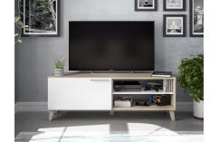 mesas televisión muebles baratos roble  blanco muebles salon