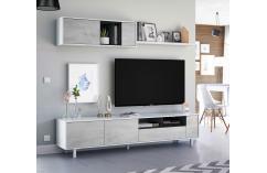 apilable de salón muebles baratos gris y blanco moderno
