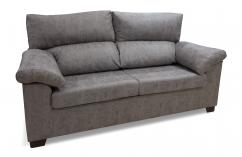 Sofá 3 plazas, sofá en gris.