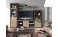 apilable muebles baratos roble cambrian y roble oscuro