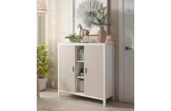 aparador blanco poro japandi mueble baratos moderno