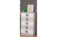 sinfonier gris claro gris suave 5 cajones muebles baratos