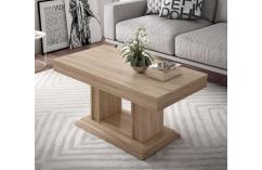 mesa de centro elevable moderna muebles baratos roble cambrian
