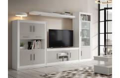 composición blanco poro selene 280 cm. muebles baratos