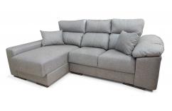 chaiselongue reversible 3 plazas color gris suave confort alcon