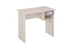 mesa estudio escritorio roble berengena morado muebles baratos