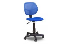 silla juvenil color azul giratorio y ajustable