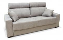 sofa cama apertura italiana gris suave