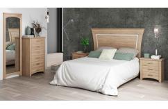 dormitorio en roble cambrian elegante moderno muebles baratos