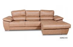 sofas chaiselongue derecha beige 3 plazas arcón muebles