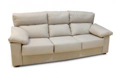 sofa 3 plazas color tierra muebles baratos moderno