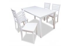 mesa comedor sillas blanco muebles baratos