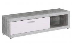 mesa tv moderna muebles baratos gris cemento claro