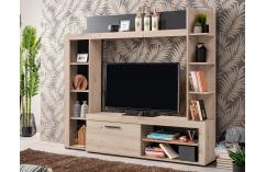 apilable de salon moderno muebles baratos roble grafito gris oscuro