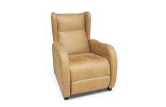 sillon relax automatico en beige cuero sofa barato