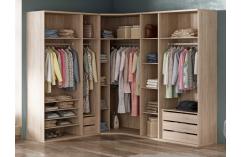 armario vestidor roble cambrian moderno modular