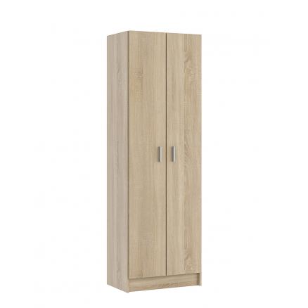 Armario alto Use 2P 3B roble 180x58.9x37 cm