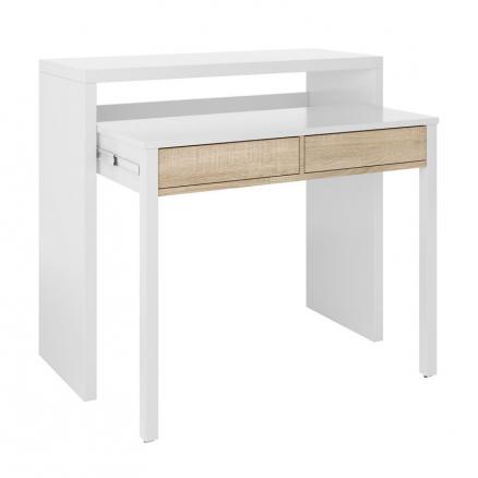 recibidor consola blanco roble canadian moderno muebles baratos