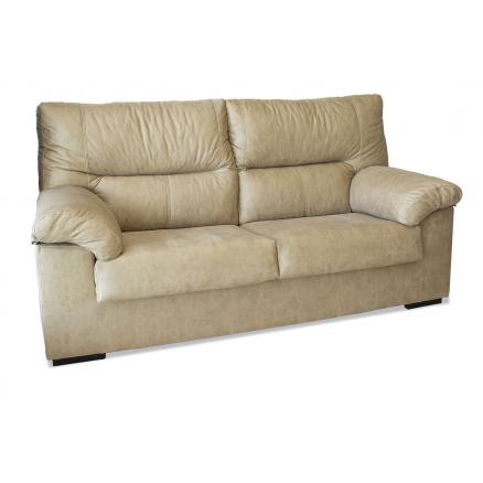 sofá cómodo salones moderno en color beige