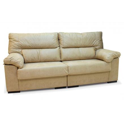 Misionero resistirse enlace Sofá 3 plazas maxi en color magnolia piedra | Rapimueble