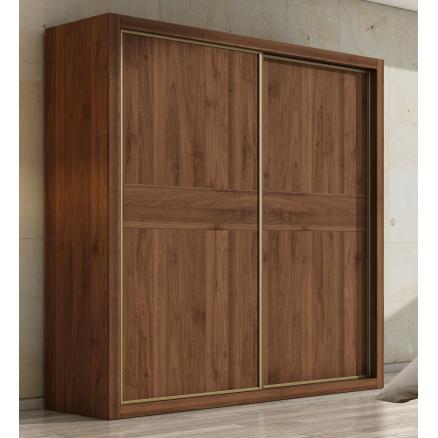 armario puertas correderas roble - Muebles Polque - 3000m2 y online