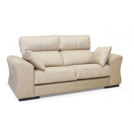 sofas baratos sillones en beige gran resistencia cojines 3 plazas