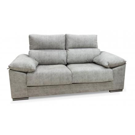 conjunto  3+2 plazas en gris sofás baratos