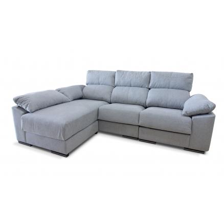 sofá con chaiselongue, sofá tres plazas, sofás, sofá