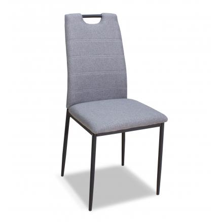 Silla en color gris