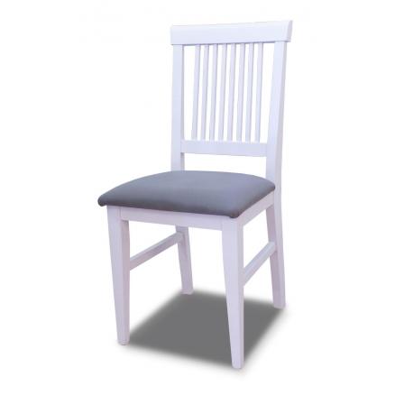 silla muebles salon moderno blanco asiento tapizado