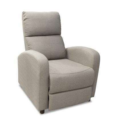 sofa relax manual en gris sillones modernos gran confor