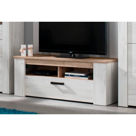 mesa tv moderna muebles baratos blanco vintage roble