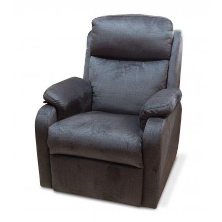sillon relax automatico moderno gris