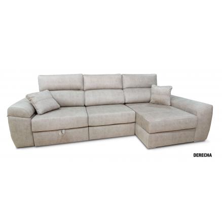 chaiselongue arcón tierra gris asientos deslizantes