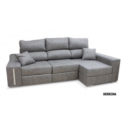 sofá 3 plazas, sofá con chaiselongue, chaiselongue