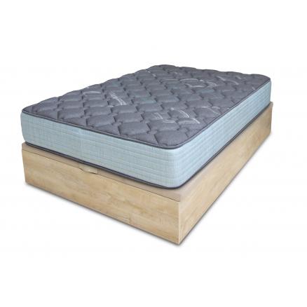 colchon supersoft comodo conjunto canape roble