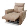 sofas sillón relax con palanca beige salón cómodo
