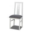 sillas muebles salon muebles baratos color gris y blanco