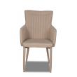 sillas muebles salon en color beige muebles baratos ecopiel