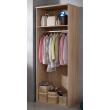 armario vestidor roble cambrian moderno modular