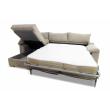 sofas 3 plazas chaiselongue izquierda cama color tierra confor