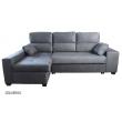 chaiselongue derecho cama en color grafito sofa